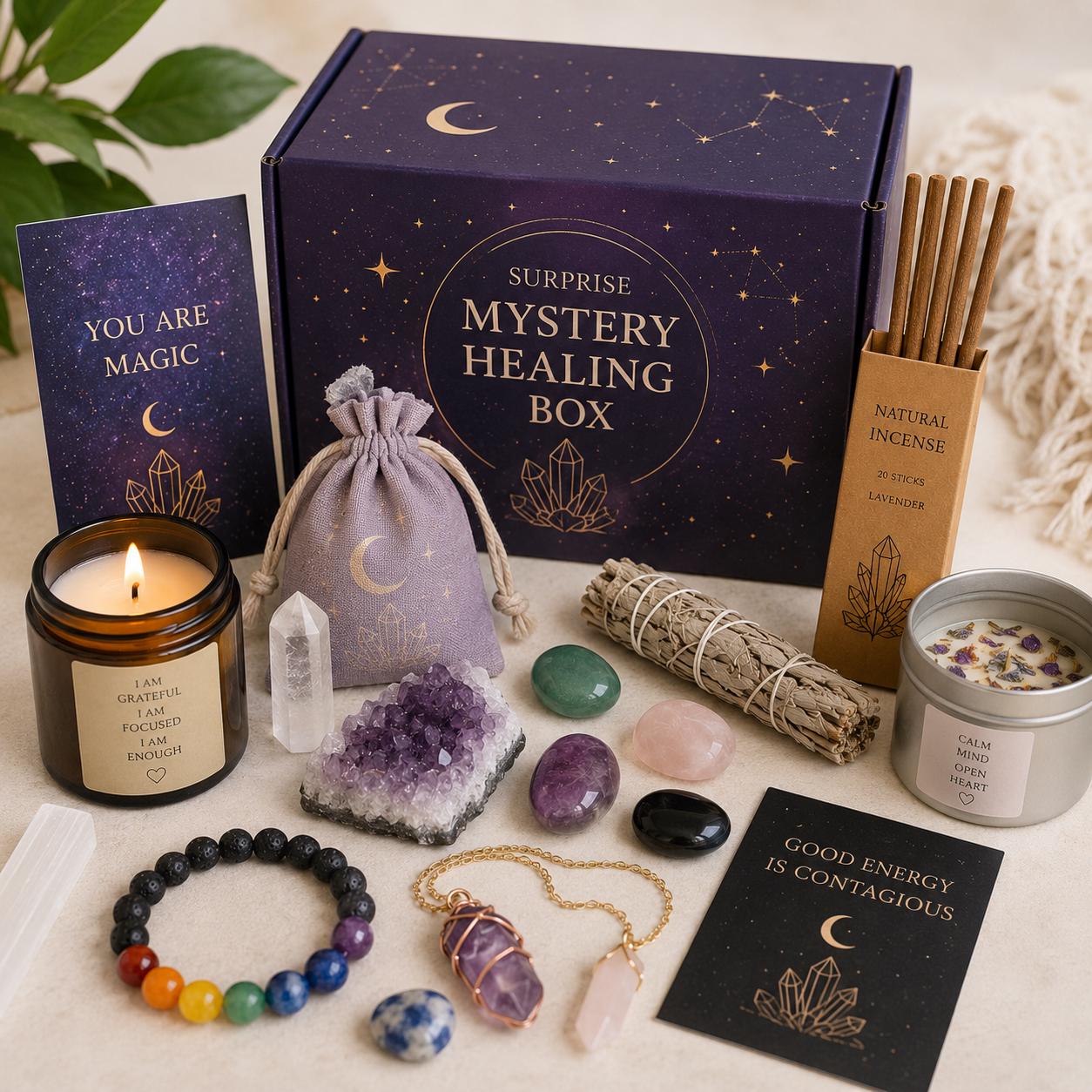 Gift Box | Surprise Mystery | Witch | Spiritual | Healing | Spiritual | Self-Care Kit __etsy:7992249554