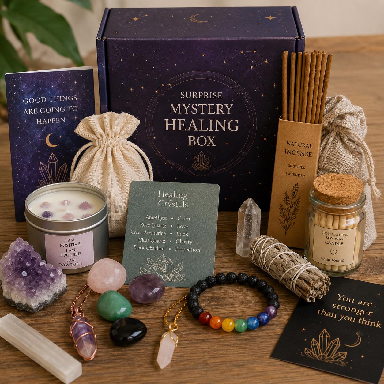 Gift Box | Surprise Mystery | Witch | Spiritual | Healing | Spiritual | Self-Care Kit __etsy:8040187989