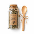 Spell Jar + Spoon | Mugwort Herb | Dried, Cut & Sifted | Artemisia Vulgaris | 50ML