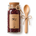 Herb Spell Jar + Spoon | Roselle | Dried, Cut & Sifted | Hibiscus Sabdariffa | 50ML
