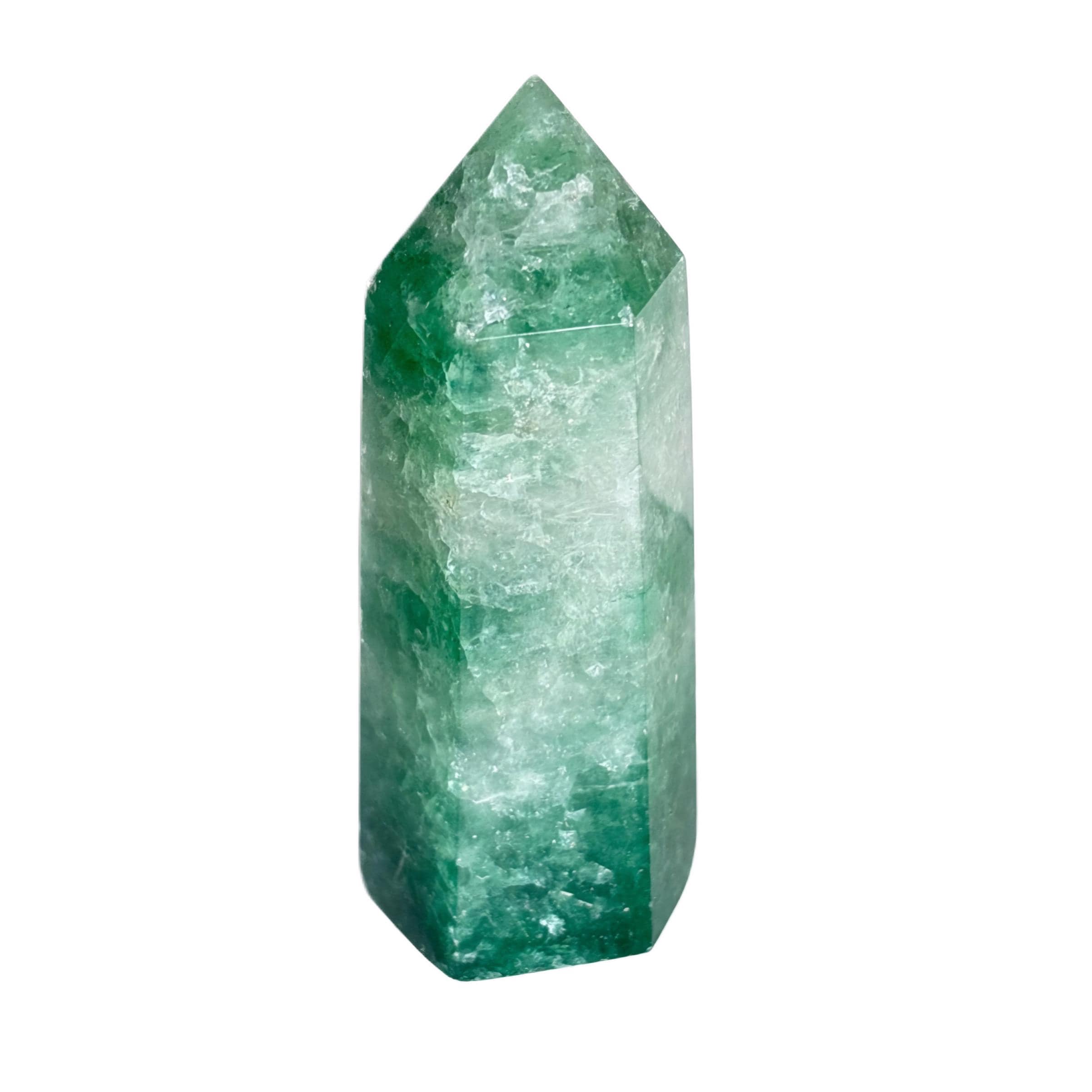 Crystal + Rocks| Sparkly + Chunky | Green Strawberry Quartz | 3inch