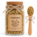 Herb Spell Jar + Spoon | Chamomile | Dried, Cut & Sifted | Matricaria Chamomilla | 50ML