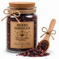 Spell Jar + Spoon | Berry Hibiscus | Dried, Cut & Sifted | Hibiscus Sabdariffa | 50ML