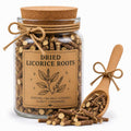 Herb Spell Jar + Spoon | Licorice Root | Dried, Cut & Sifted | Glycyrrhiza Glabra | 50ML
