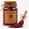 Spell Jar + Spoon | Red Rose | Dried, Cut & Sifted | Rosa Spp. | 50ML