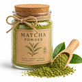 Herb Spell Jar + Spoon | Matcha Powder (Green Tea Powder) | Dried, Cut & Sifted | Focused Energy Botanical | 50ML