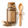 Herb Spell Jar + Spoon | Cumin Seed | Dried, Cut & Sifted | Cuminum Cyminum | 50ML