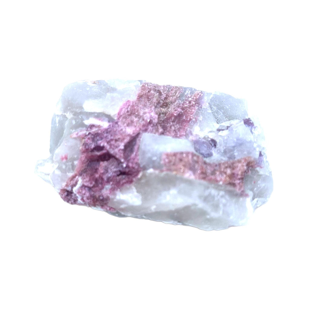 Crystal + Rocks | Raw | Pink Tourmaline on Quartz | 2.5inch