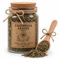 Herb Spell Jar + Spoon | Calendula | Dried, Cut & Sifted | Calendula Officinalis | 50ML