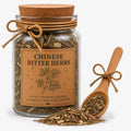 Herb Spell Jar + Spoon | Chinese Bitter Herbs | Dried, Cut & Sifted | Traditional Herbal Blend | 50ML