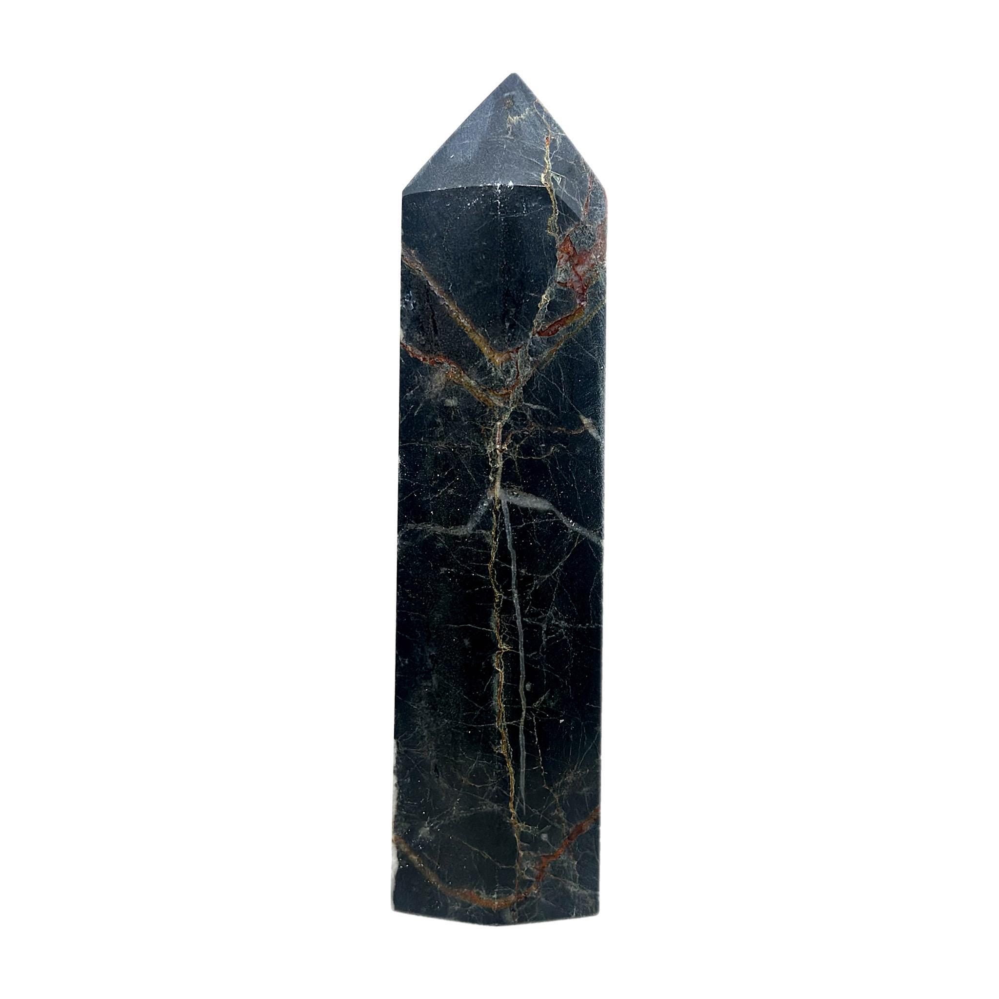 Crystal + Rocks | Polished | Brecciated Jasper Tower | 7inch