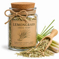 Herb Spell Jar + Spoon | Lemongrass | Dried, Cut & Sifted | Botanical | 50ML