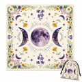 XL Witch Alter | Mantle | Ritual | Divination | Tarot Cloth | Wildflower Moon Phase