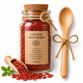 Herb Spell Jar + Spoon | Chinese Wolfberry | Dried, Cut & Sifted | Vitality + Protection | 50ML