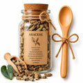 Herb Spell Jar + Spoon | Araceae | Dried, Cut & Sifted | Protection + Transformation Botanical | 50ML