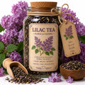 Herb Spell Jar + Spoon | Lilac Tea | Dried, Cut & Sifted | Syringa Vulgaris | 50ML