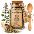 Herb Spell Jar + Spoon | Motherwort | Dried, Cut & Sifted | Leonurus Cardiaca | 50ML