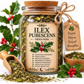 Herb Spell Jar + Spoon | Ilex Pubescens | Dried, Cut & Sifted | Ilex Pubescens | 50ML