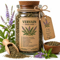 Herb Spell Jar + Spoon | Vervain | Dried, Cut & Sifted | Verbena Officinalis | 50ML