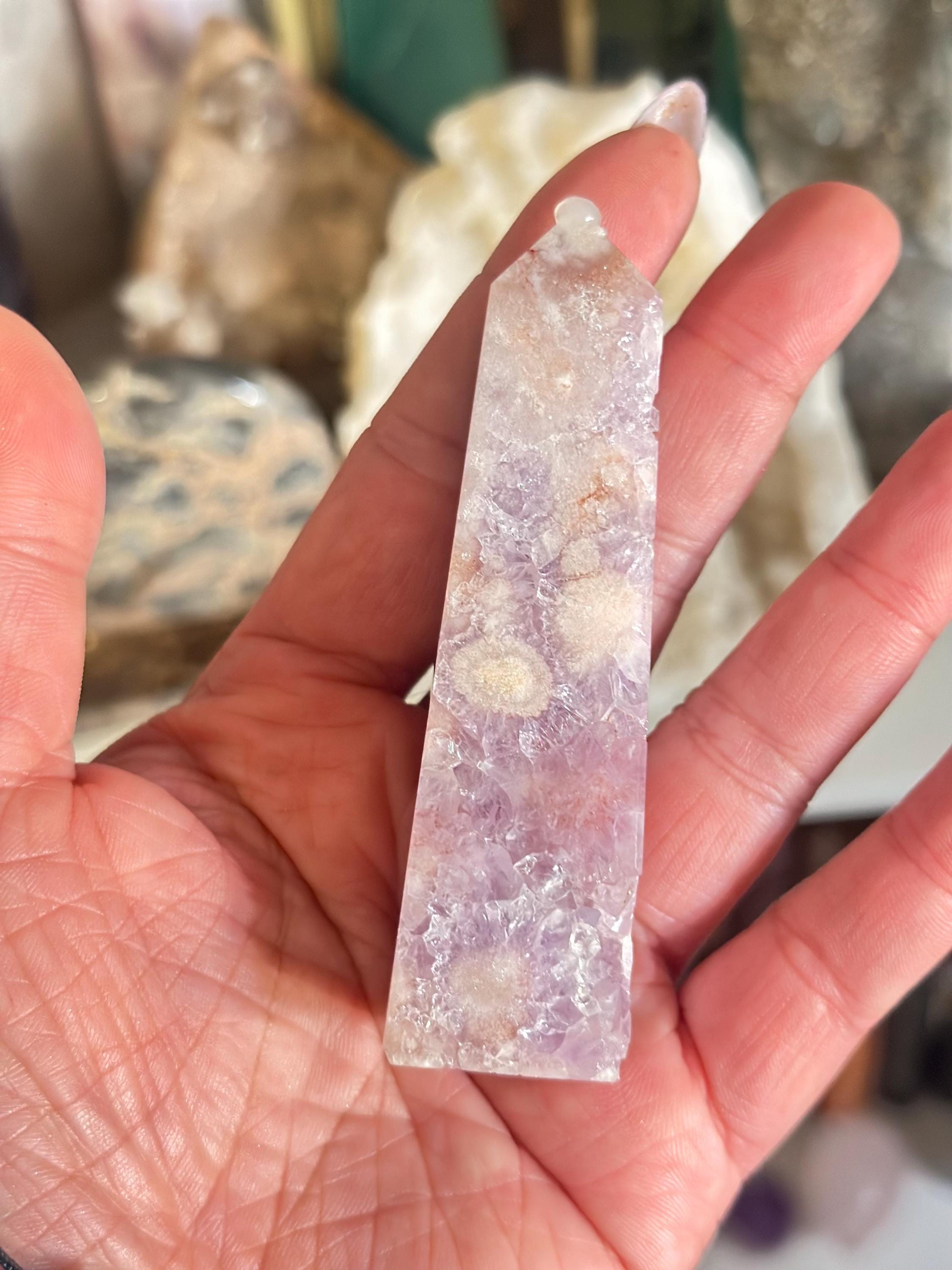 Crystal + Rocks | Gorgeous Pink Amethyst Towers | 4inch