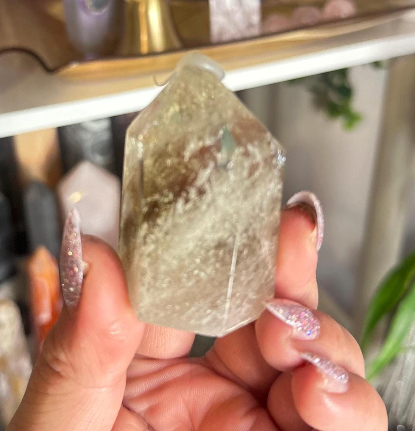 Crystal + Rocks | Non-Heat Treated | Natural Citrine Chunky Tower | 3.5in