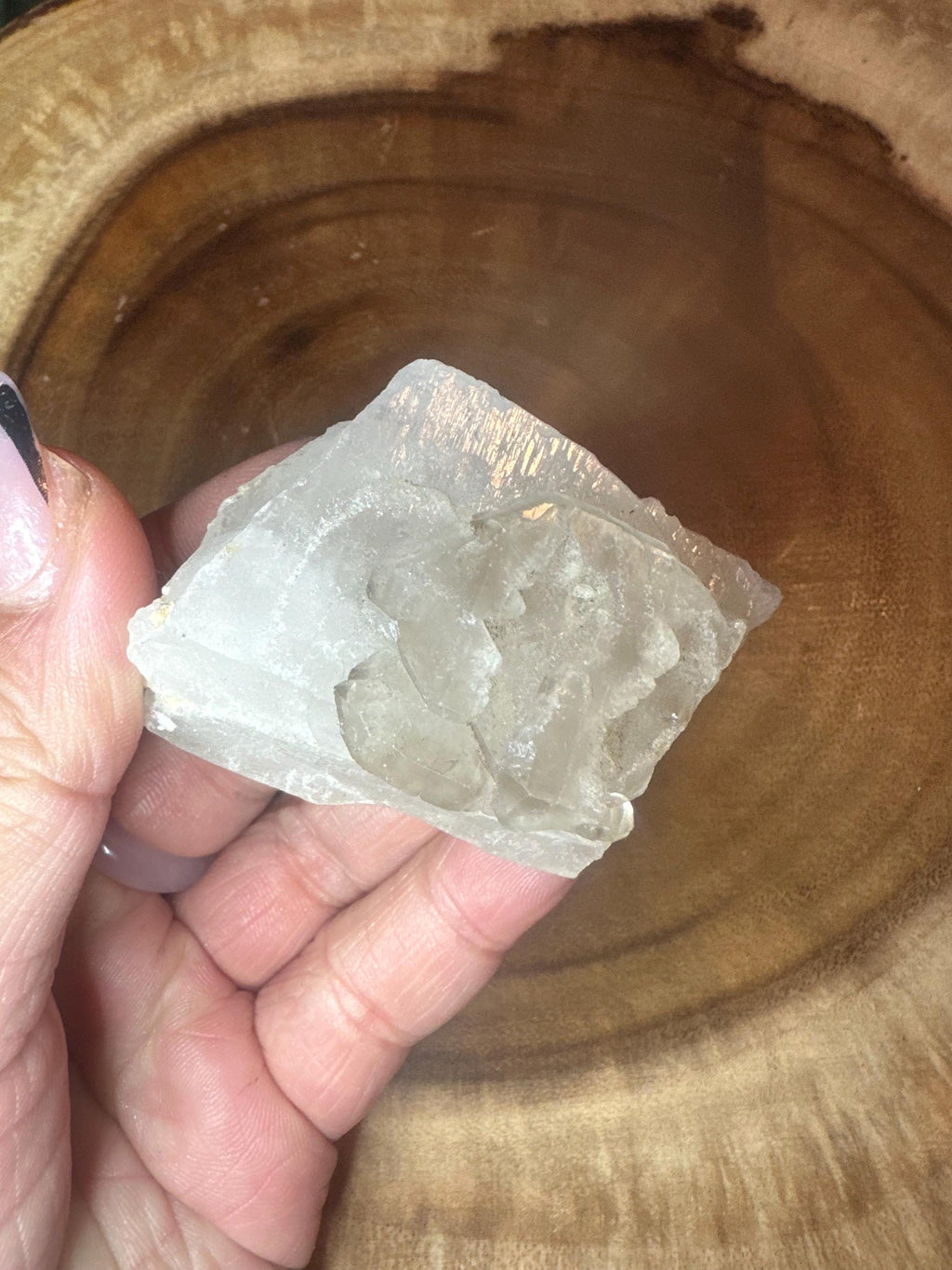 Crystal + Rocks | Rare | Elestial Quartz Cluster | 1.5inch