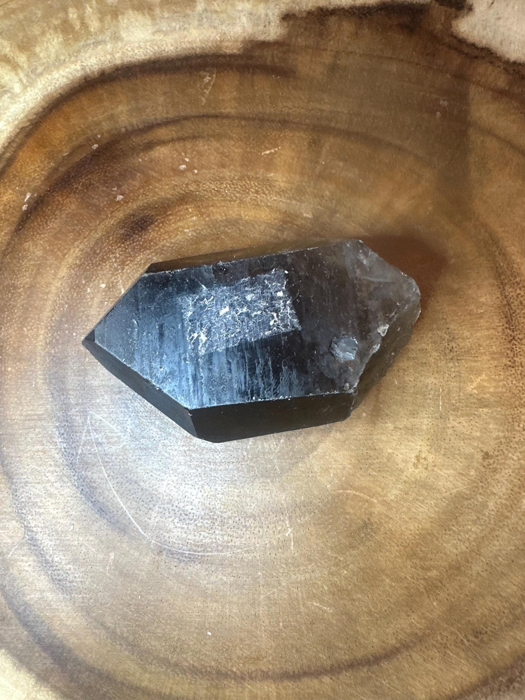 Crystal + Rocks | Double-Terminated Natural | Smoky Quartz Raw Point | 2inch
