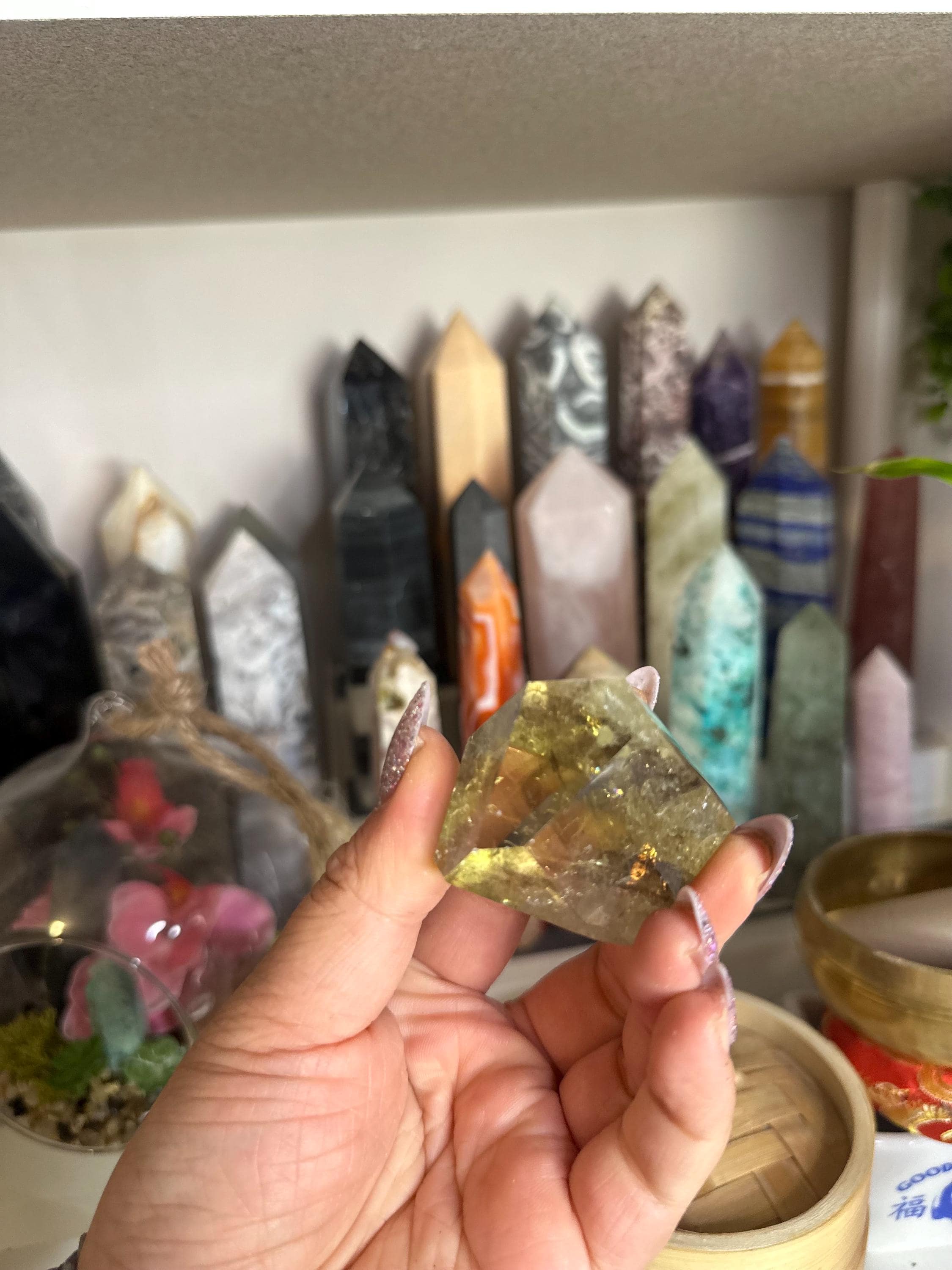 Crystal + Rocks | High Quality Grade AAA Polished | Citrine Freeforms | 3inch