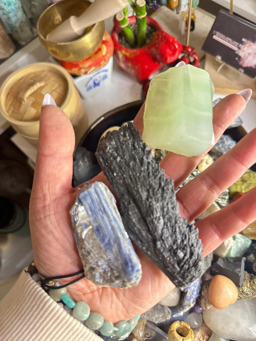 Crystal + Rocks | Gifts | Intuitive Pick Bundle of 3 | Medium Sized Crystals