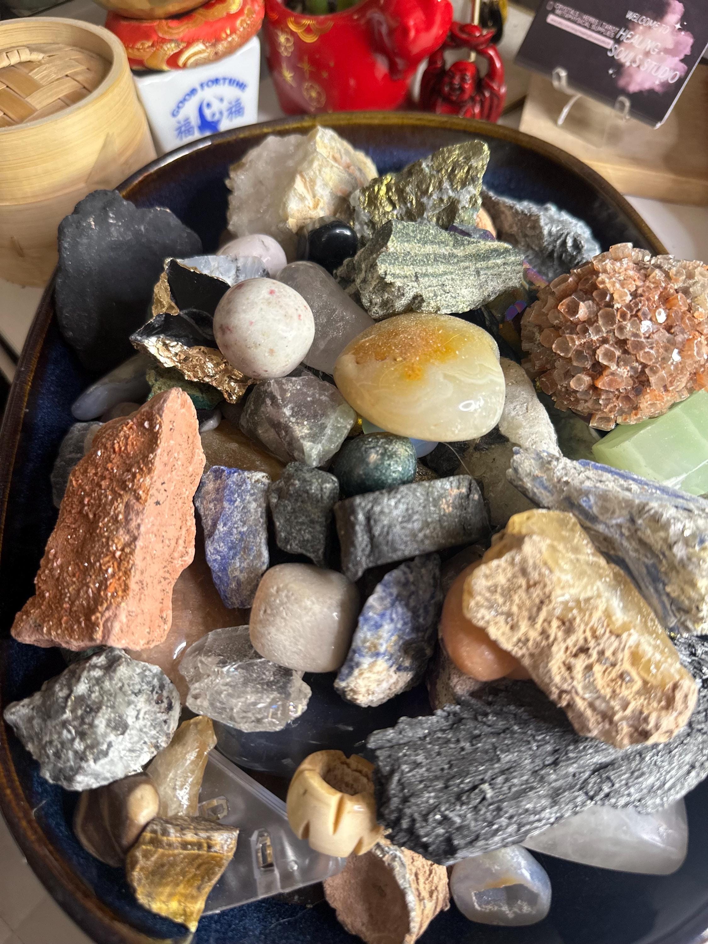 Crystal + Rocks | Gifts | Intuitive Pick Bundle of 3 | Medium Sized Crystals