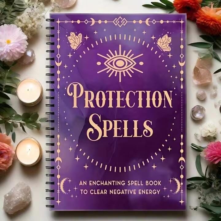 Premium Witchcraft Gift Box | Beginner Witch Kit | Witch's Herbal Codex, Spell Deck, Protection Journal & Crystal Set