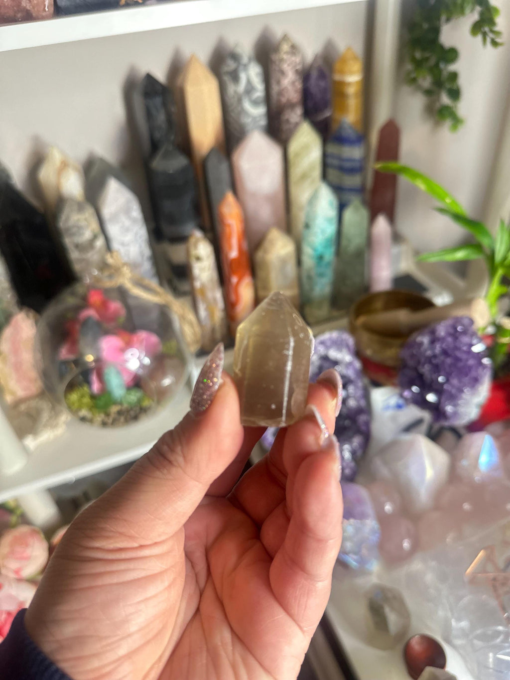 Crystal + Rocks | Choose Your Favorite | Rare Quartz Variety Bowl | Phantom, Garden, Lithium,Lemurian & More