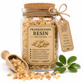 Spell Jar + Spoon | Frankincense Resin | Dried, Cut & Sifted | Boswellia Sacra | 50ML