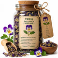 Spell Jar + Spoon | Viola Philippica | Dried, Cut & Sifted | Viola Philippica | 50ML