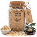 Spell Jar + Spoon | Copal Resin | Dried, Cut & Sifted | Bursera Spp.  | 50ML