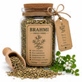Herb Spell Jar + Spoon | Brahmi | Dried, Cut & Sifted | Bacopa Monnieri | 50ML