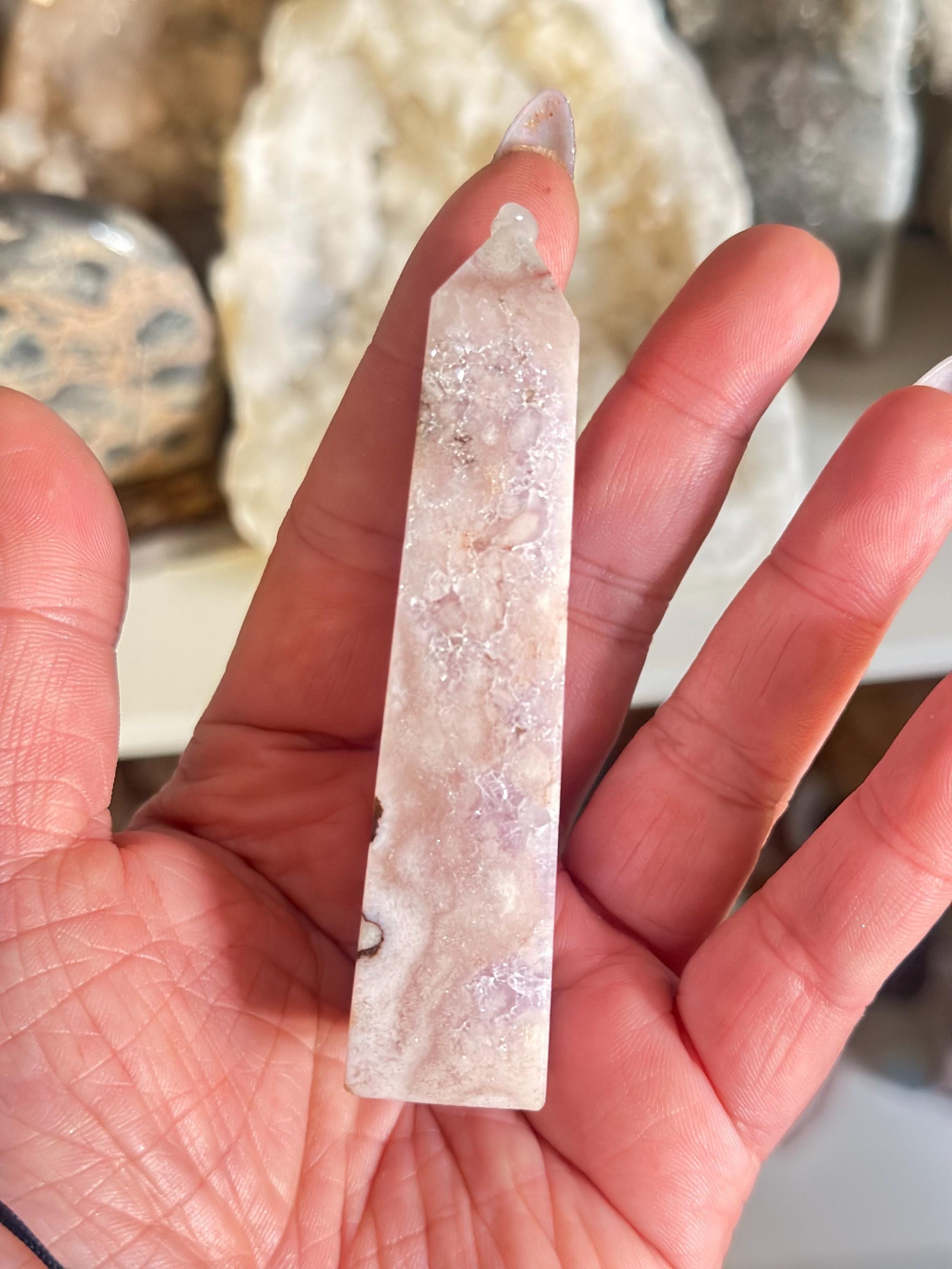 Crystal + Rocks | Gorgeous Pink Amethyst Towers | 4inch
