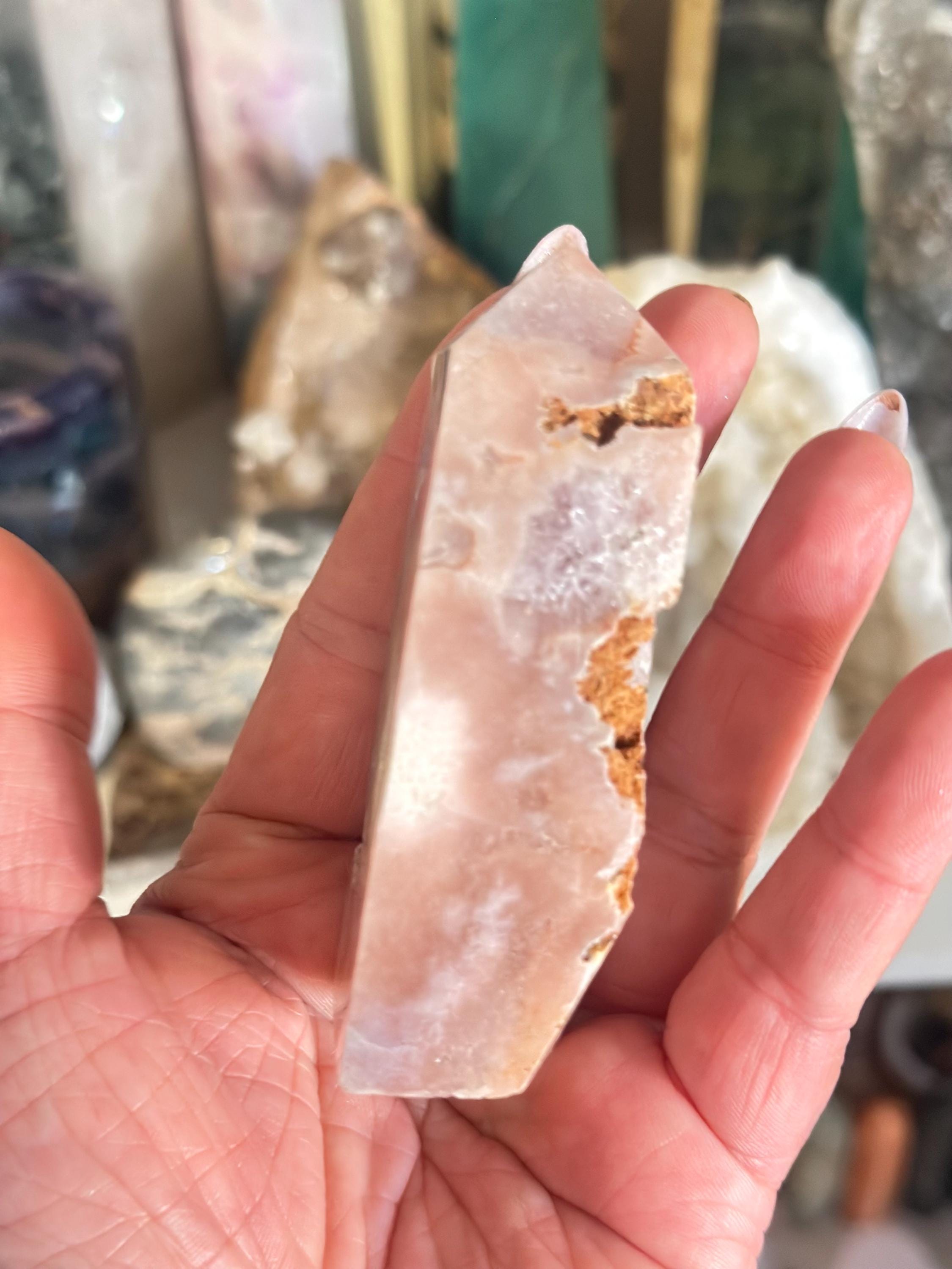 Crystal + Rocks | Gorgeous Pink Amethyst Towers | 4inch