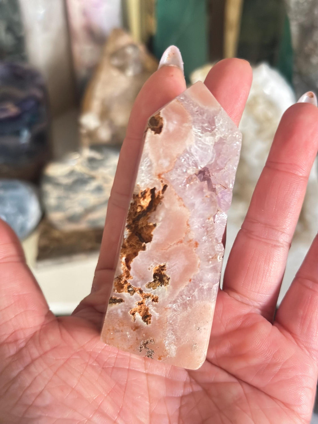 Crystal + Rocks | Gorgeous Pink Amethyst Towers | 4inch