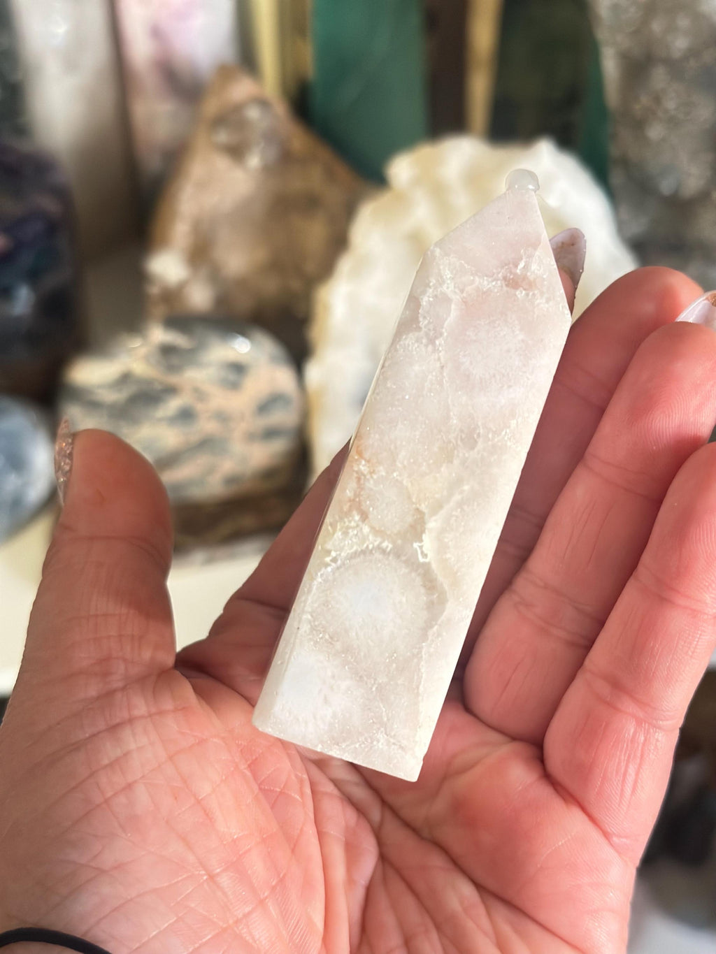 Crystal + Rocks | Gorgeous Pink Amethyst Towers | 4inch