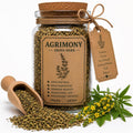 Herb Spell Jar + Spoon | Agrimony | Dried, Cut & Sifted | Agrimonia Eupatoria | 50ML
