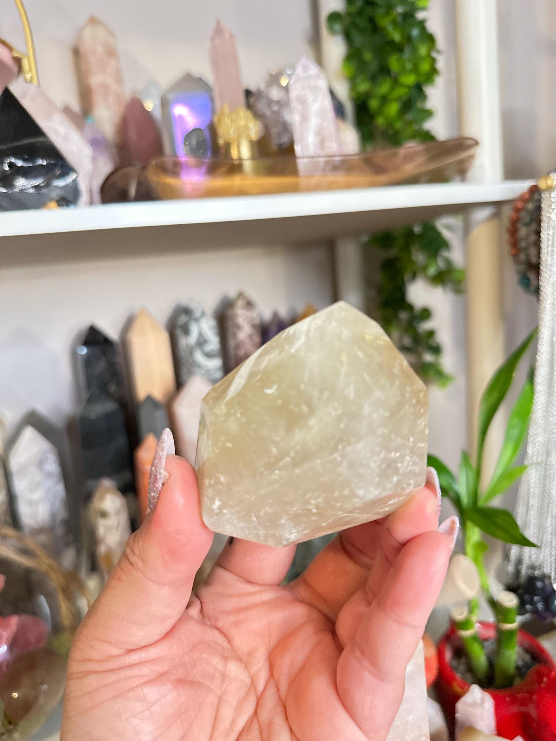 Crystal + Rocks| Unique | Natural Citrine Freeform Tower | 4in