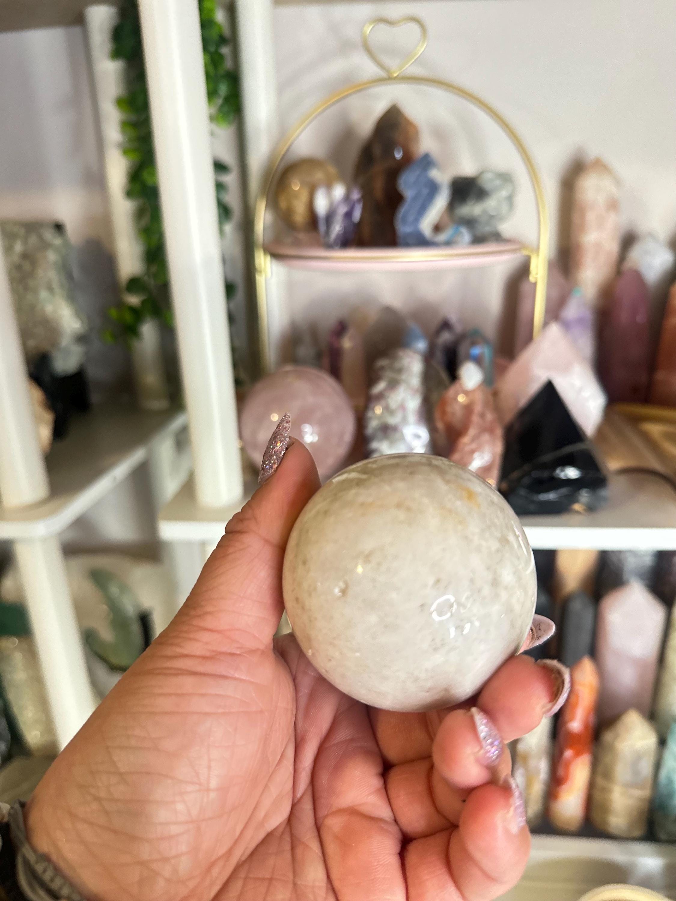 Crystal + Rocks | Druzy | Light Pink Amethyst Sphere | 2.75in