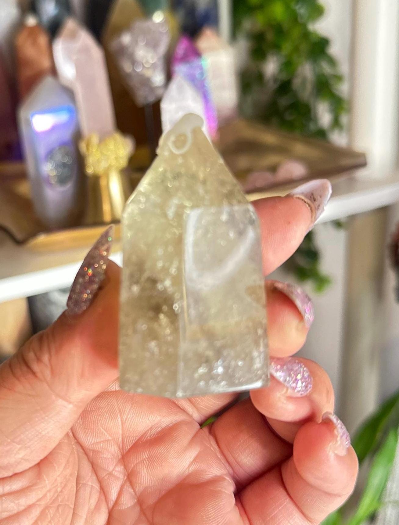 Crystal + Rocks | Non-Heat Treated | Natural Citrine Chunky Tower | 3.5in
