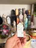 Crystal + Rocks | Cute | Mexican Crazy Laced Agate Tower | 3inch