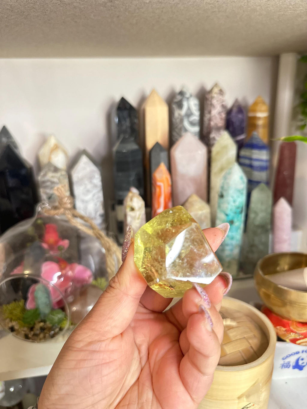 Crystal + Rocks | High Quality Grade AAA Polished | Citrine Freeforms | 3inch