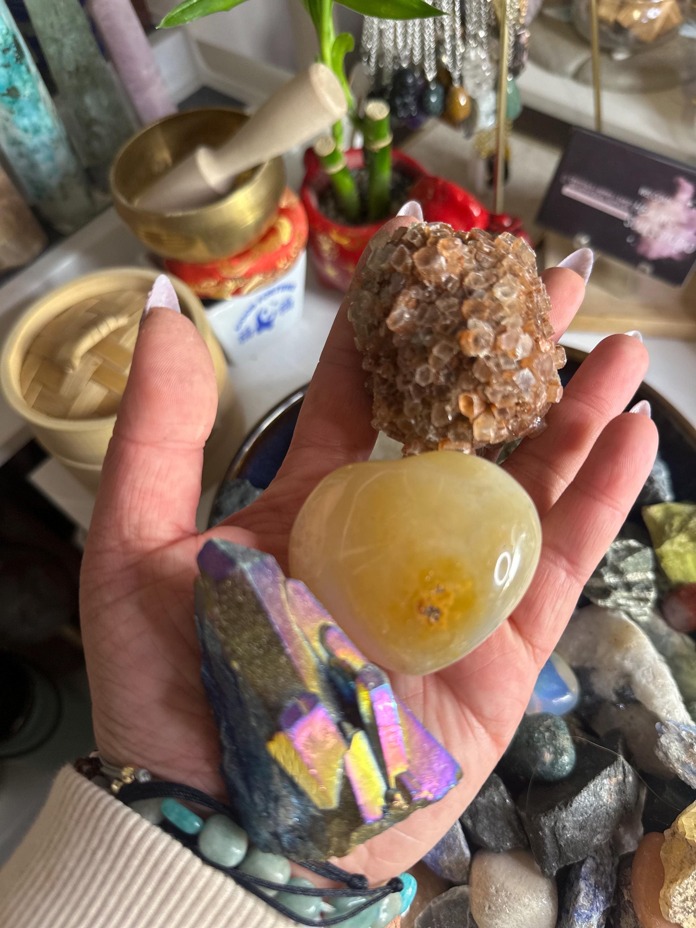 Crystal + Rocks | Gifts | Intuitive Pick Bundle of 3 | Medium Sized Crystals