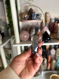 Crystal + Rocks | Mini | Gold Sheen Obsidian Tower| 3in