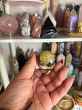 Crystal + Rocks| Polished | Septarian Node | 1inch