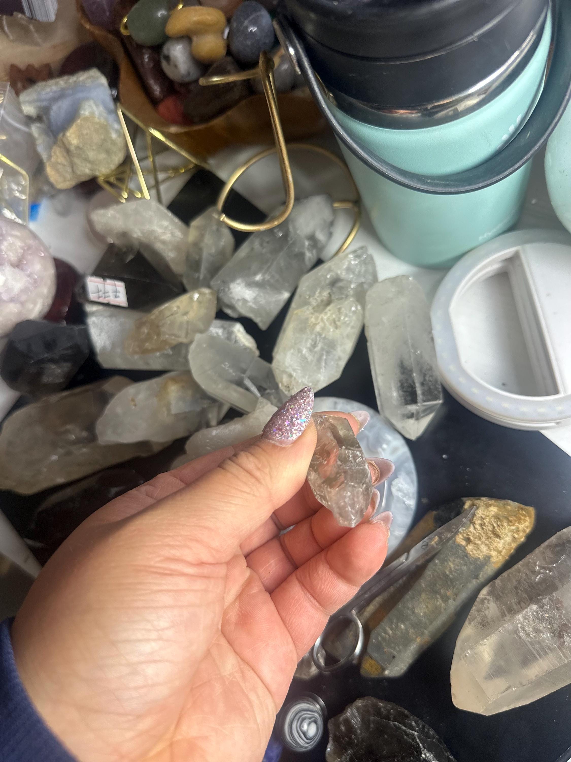 Crystal + Rocks | Choose Your Favorite | Rare Quartz Variety Bowl | Phantom, Garden, Lithium,Lemurian & More